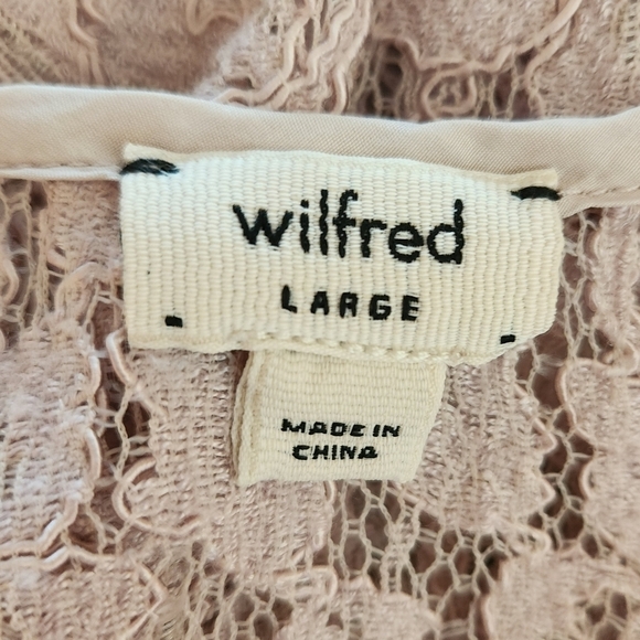 Vintage Wilfred silk lace tank - Picture 10 of 11